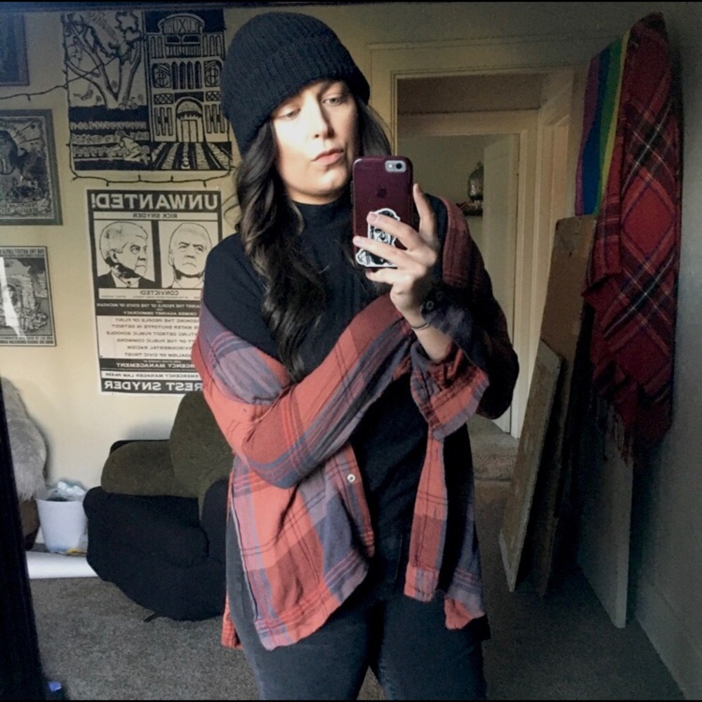 BDG drop sleeve button down from Urban Outfitters